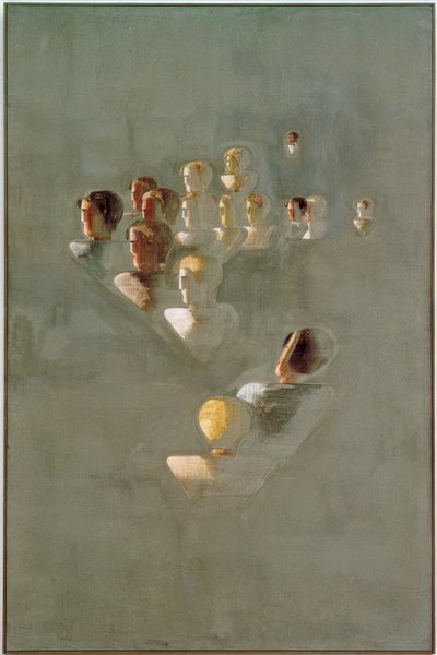 Folkwang-syklus: Leksjoner III av Oskar Schlemmer