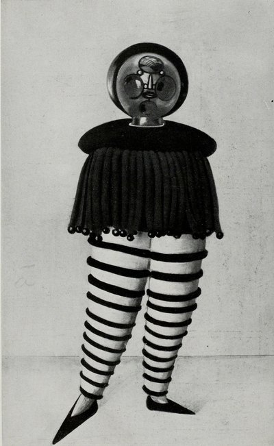 Fra Scenen på Bauhaus Scenen på Bauhaus, 1925. av Oskar Schlemmer