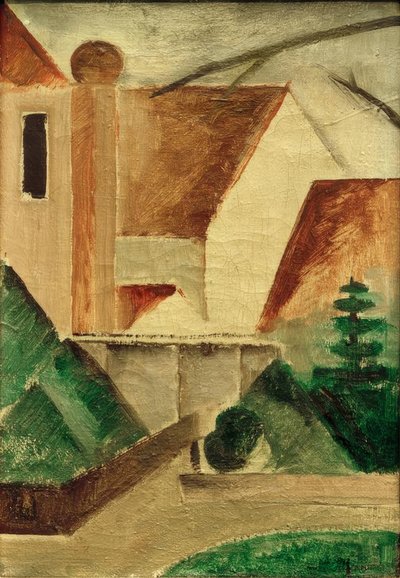 kloster av Oskar Schlemmer