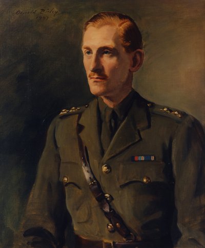 Portrett av den 9. hertugen av Northumberland av Oswald Hornby Joseph Birley