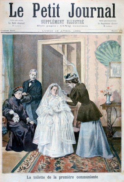 Første kommunikant, 1894 av Oswaldo Tofani