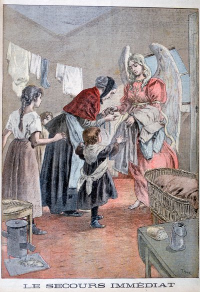 Øyeblikkelig hjelp, 1899. av Oswaldo Tofani