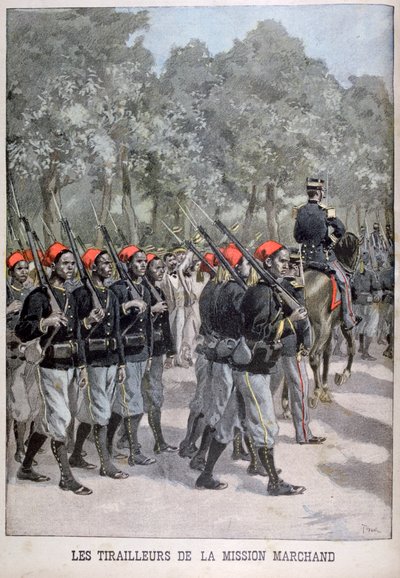 Riflemen, Frankrike, 1899 av Oswaldo Tofani