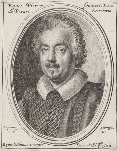 Francesco Paolo fra Pesaro av Ottavio Leoni