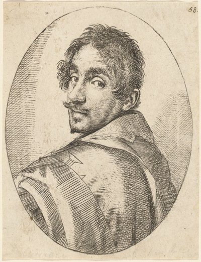 Selvportrett av Ottavio Leoni