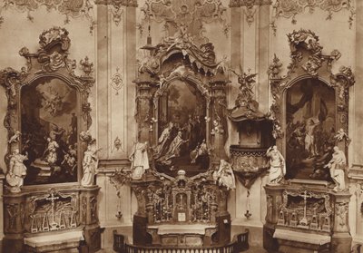 Kloster-kirken i Ettal, Sidealtere av Otto Ballerstedt