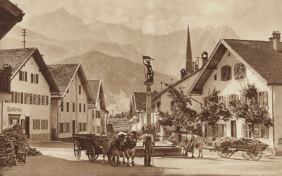 Floriansplace i Partenkirchen av Otto Ballerstedt