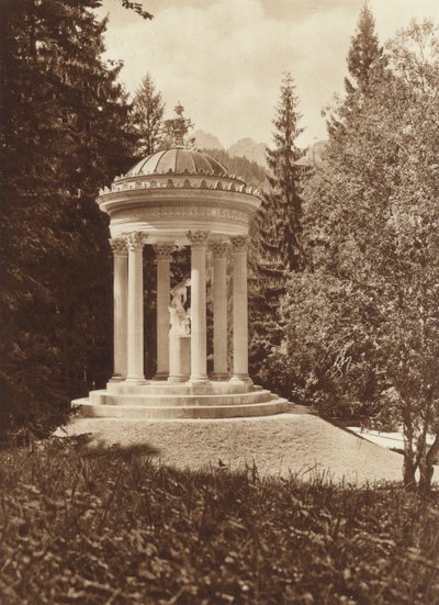 Park of the Kings Castle Linderhof, Venus Pavillon av Otto Ballerstedt