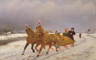 Troika i snøen av Otto Eerelman