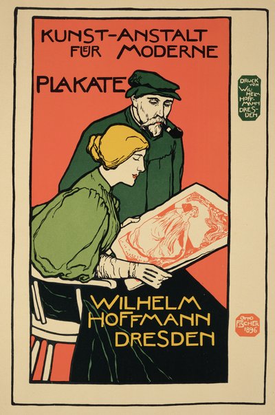 Reproduksjon av en plakat som reklamerer for 
