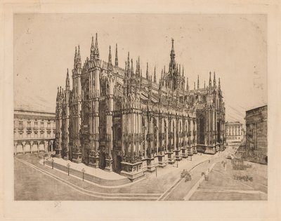 Katedralen, Milano av Otto H. Bacher