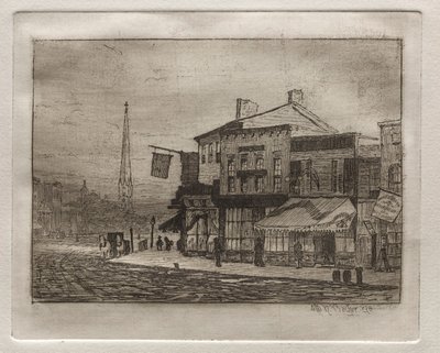 Eagle Street og Woodland Avenue, 1878. av Otto H. Bacher