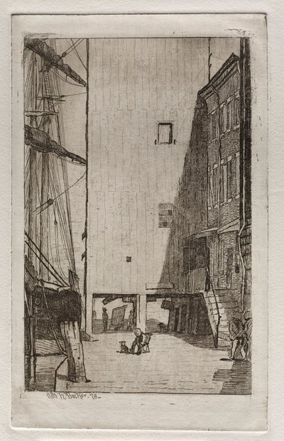 Skip og heis, 1878. av Otto H. Bacher