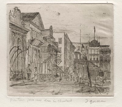 The Square, 1878. av Otto H. Bacher