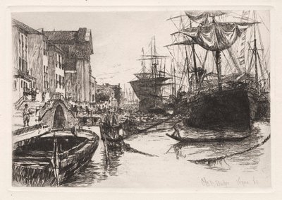 Venezia, 1880. av Otto H. Bacher