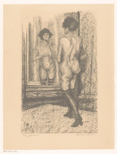 Vanity (original tittel på objekt) av Otto Hanrath (signed by artist)