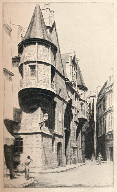'Hotel de Sens', 1915 av Otto J Schneider