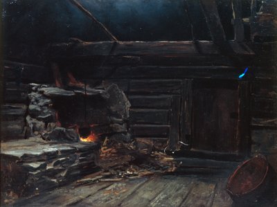 Røkovnstue, oppstryn av Otto Ludvig Sinding