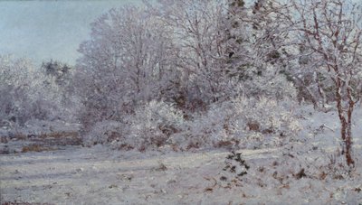 Snø i München av Otto Ludvig Sinding