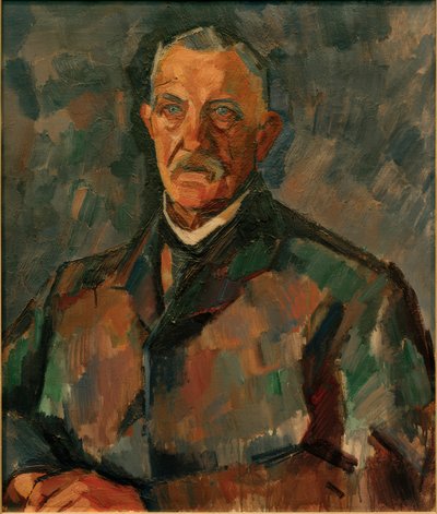 Portrett av Ernst Langer av Otto Richard Langer