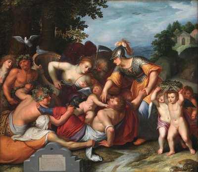 Gemeine Jeuchts Beeldt. Allegori om ungdommens fristelser av Otto van Veen