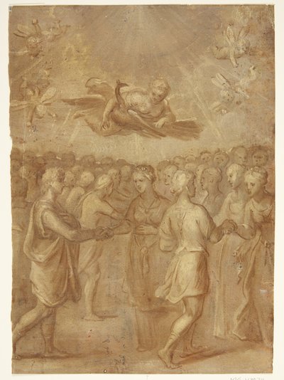 Mytologisk scene av Otto van Veen