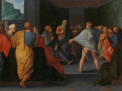 Gallernes konferanse i Reims Forsamlingen av gallerne i Reims en av en serie på tolv om batavernes opprør mot romerne av Otto van Veen