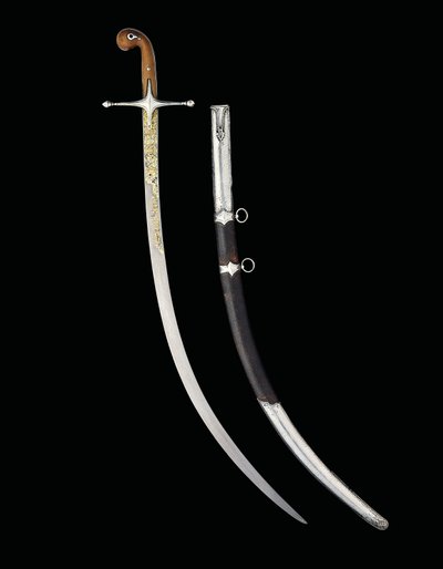 Osmansk sverd av Ottoman School
