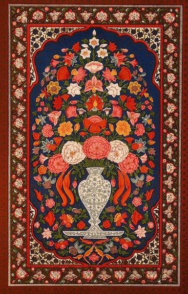 Indisk ornament fra Ch XII, plate LIV, `Grammar of Ornament
