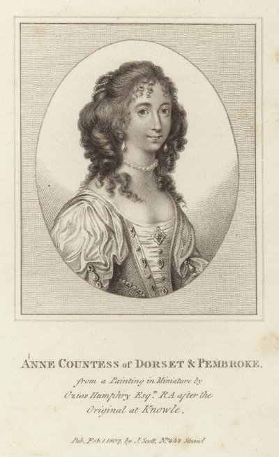 Anne grevinne av Dorset og Pembroke av Ozias Humphry