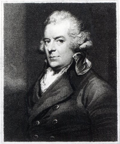 James Wyatt Esq. RA, gravert av Joseph Singleton, ca. 1795 av Ozias Humphry