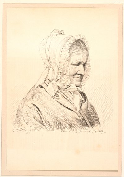 Fru Anneken Marie von Würden f. Sponum, H.E. venns svigermor. av P.C. Skovgaard