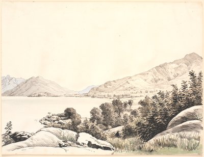 Batch fra en norditaliensk innsjø av P.C. Skovgaard