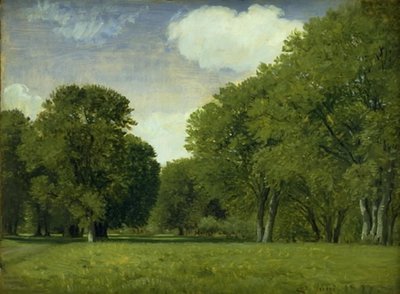 Hjorteparken. Studere av P.C. Skovgaard