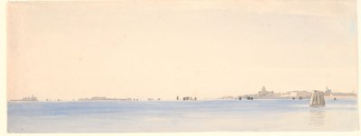 Venezia, sett fra lagunen av P.C. Skovgaard