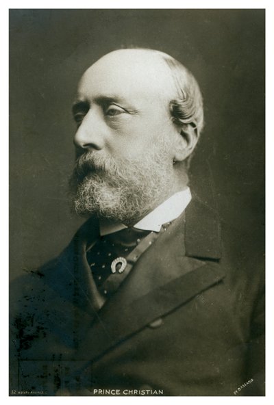 Prins Christian av Schleswig-Holstein, c1890-c1909 av PM Bassano