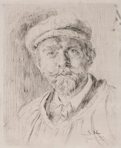 Selvportrett av Peder Severin Krøyer