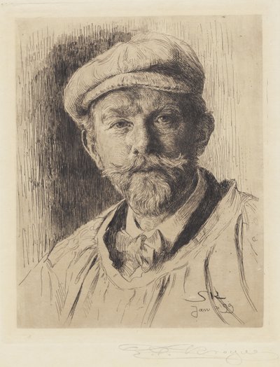 Selvportrett av Peder Severin Krøyer