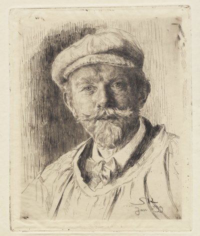 Selvportrett av Peder Severin Krøyer