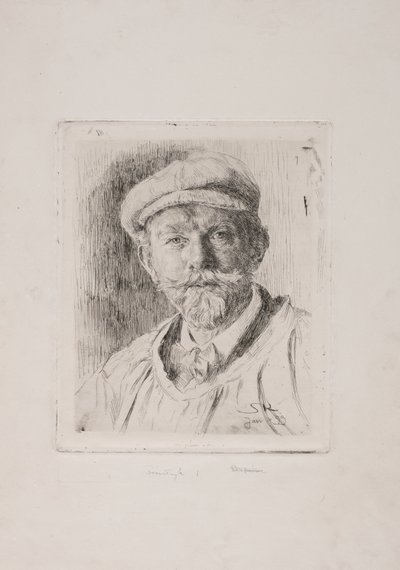 Selvportrett av Peder Severin Krøyer