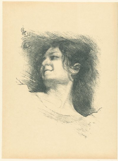 Leder for Laughing Woman Etude de femme L'Epreuve (serietittel) av P. Lapierre