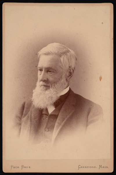 Portrett av Asa Gray 1810-1888, mars 1887. av Pach Bros