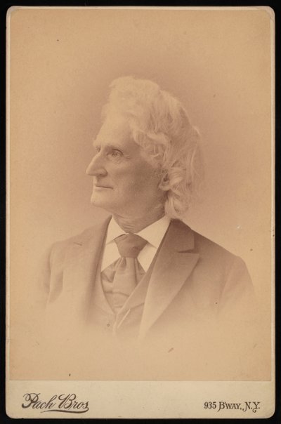 Portrett av James Dwight Dana 1813-1895, februar 1895. av Pach Bros