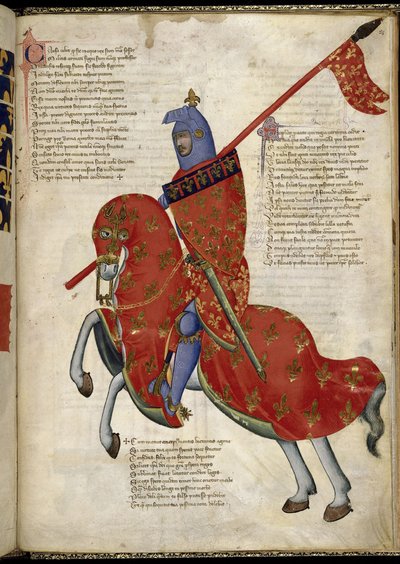 En ridder fra Prato Fra Regissert Carmina av Convenevole da Prato av Pacino di Buonaguida