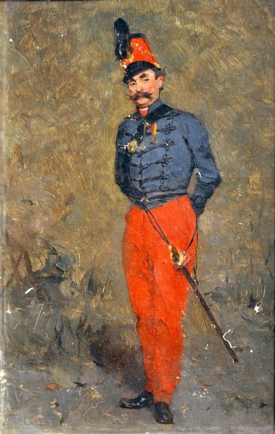 Portrett av Luigi Comastri (olje på lerret) av Paolo Bedini