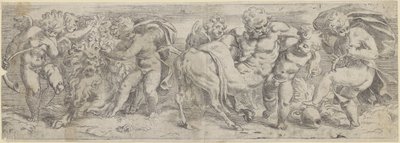 Beruset satyr og putti av Paolo Farinati