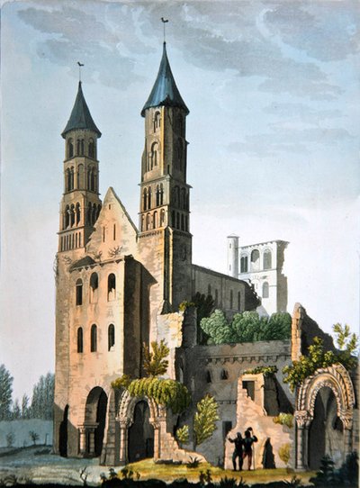 The Abbey of Jumieges, fra 