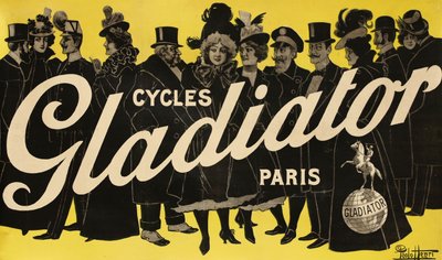 Cycles Gladiator, ca. 1900. av Paolo Henri
