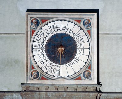Urskive med profethoder av Paolo Uccello