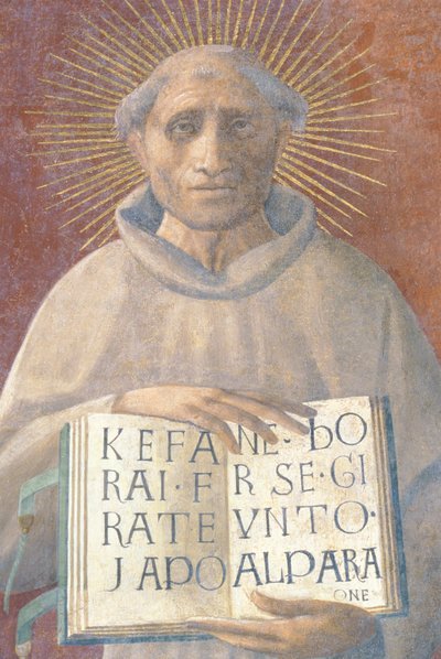 Den salige Jacopone da Todi av Paolo Uccello